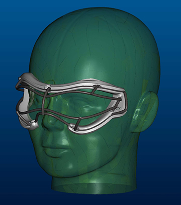 smooth, shaded surface