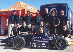NVision helps Purdue Auto Engineering Team, handheld scanner, laser scanning, non contact scanning services, reverse engineering contract services